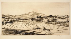 St. Cyr Landschaft von Kerr Eby