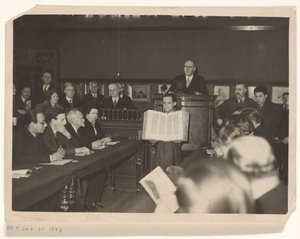 Versteigerung der Gutenberg-Bibel von Charles William Dyson Perrins bei Sotheby