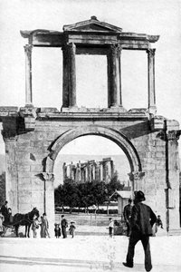 Der Tempel des Zeus, Olympia, Griechenland, 1922 von Keystone View Company