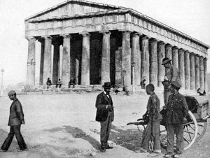 Das Theseion in Athen, Griechenland von Keystone View Company