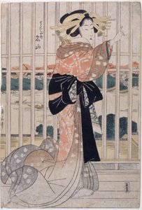 Die Kurtisane Meizan von der Chōjiya von Kikukawa Eizan