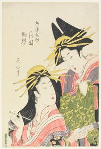  von Kikukawa Eizan