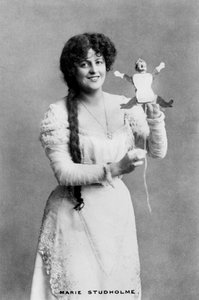 Marie Studholme 1875-1930, englische Schauspielerin, 20. Jahrhundert