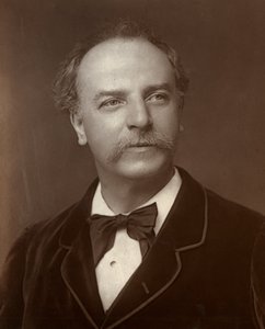 Mr. Charles Santley, britischer Opernsänger, 1888