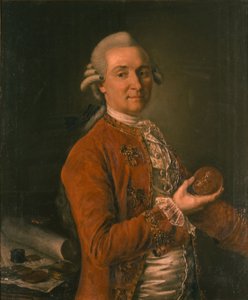 Porträt von Georg Thomas von Asch, 1780 von Kirill Ivanovich Golovachevsky