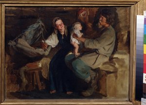 Elterliche Freude von Kirill Vikentievich Lemoch