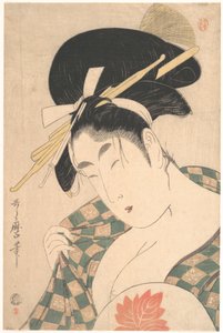 Eine Kurtisane von Kitagawa Utamaro