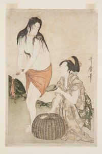Abalone-Taucher von Kitagawa Utamaro