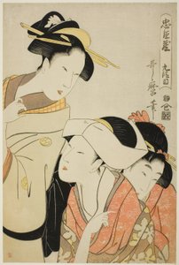 Akt IX (Kudanme), aus der Serie „Der Schatz der treuen Vasallen (Chushingura)"