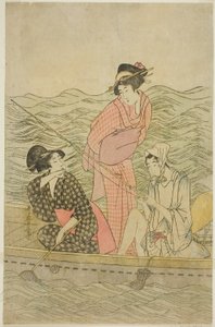 Angelausflug von Kitagawa Utamaro