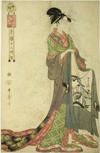 Stunde des Hasen [6 Uhr morgens] von Kitagawa Utamaro