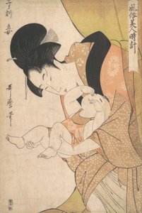 Mitternacht: Mutter und schläfriges Kind, 1790
