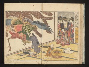 Wandmalerei machen von Kitagawa Utamaro
