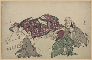 Sechs Dichter (Rokkasen) von Kitagawa Utamaro