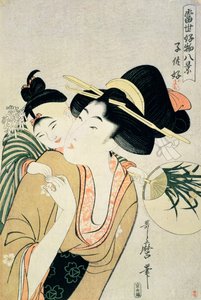 T H Riches. Ein Liebhaber von Kindern von Kitagawa Utamaro