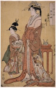 Takigawa von den Ogiya Acht, aus der Serie Unsterbliche in der Kunst der Liebe