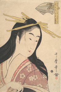 Tetsukuri no Tamagawa, aus der Serie, Six Tama Rivers Mu Tamagawa, ca. 1798 von Kitagawa Utamaro