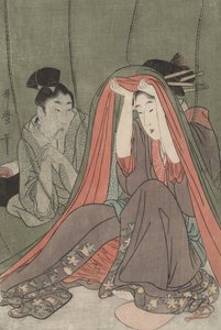 Das Moskitonetz von Kitagawa Utamaro