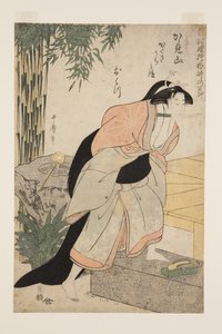 Der Absatz der Rache in Kagamiyama, Der Erste von Kitagawa Utamaro