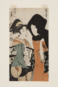 Der zweite Monat: Kisaragi von Kitagawa Utamaro