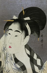 Frau wischt sich den Schweiß ab, 1798
