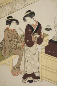 Das Sakuragawa-Teestube, ca. 1777