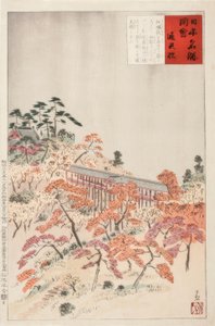 Die Brücke Tsutenkyo, Kyoto