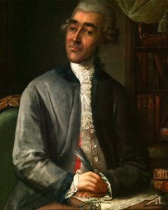Porträt des Schriftstellers Wassili Grigorjewitsch Ruban, 1742-1795, 1786 von Klipekov