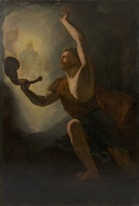 Heimdall ruft die Götter zum Kampf, 1828