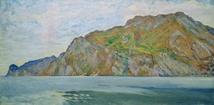 Blick von Torbole auf das Westufer des Gardasees von Koloman Moser