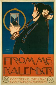 Frommes Kalender von Koloman Moser