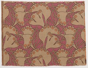 Textildesign, 1898 von Koloman Moser