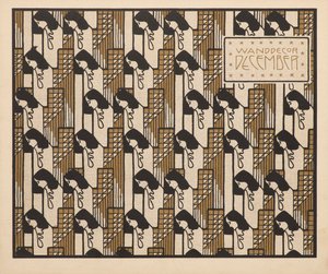 Wanddekoration Dezember, 1901 von Koloman Moser