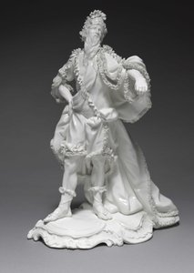 Oceanus, Frankenthal Porzellanmanufaktur, Deutschland, ca. 1765 von Konrad Linck
