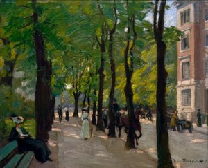 Königin-Augusta-Straße am Calandrelli-Platz in Berlin