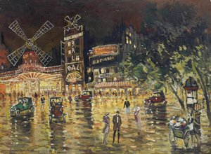 Das Moulin Rouge von Konstantin Alekseevich Korovin