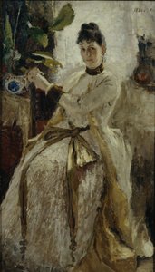 Porträt der Gräfin Sophia Nikolajewna Golizyna, 1886 von Konstantin Alekseevich Korovin