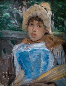 Porträt eines Chormädchens von Konstantin Alekseevich Korovin