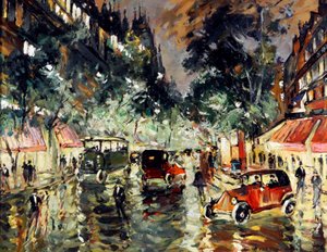 Regennacht in Paris