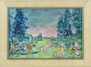 Bühnenbild für das Ballett Der Korsar von A. Adam von Konstantin Alekseevich Korovin