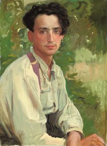 Porträt von Wladimir Alexandrowitsch Somow, Neffe des Künstlers