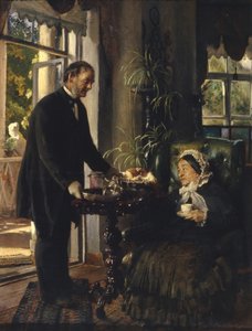 Eine Dame des Herrenhauses, 1886 von Konstantin Egorovich Makovsky