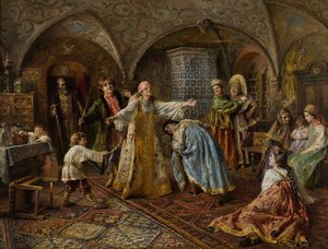 Blinde Kuh von Konstantin Egorovich Makovsky