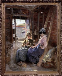 Zwei Bretoninnen von Konstantin Egorovich Makovsky