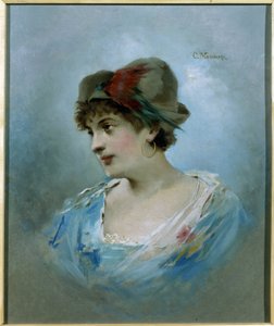 Porträt der Balletttänzerin Marie Petipa von Konstantin Egorovich Makovsky