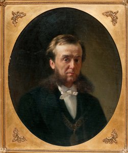 Porträt von Graf Piotr Aleksandrovitch Valouiev von Konstantin Egorovich Makovsky