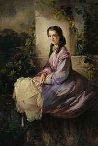 Porträt der Gräfin S.L. Stroganova von Konstantin Egorovich Makovsky