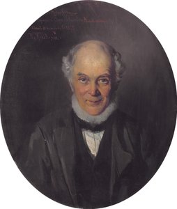 Porträt des Malers Yegor Ivanovich Makovsky 1802-1886, 1859 von Konstantin Egorovich Makovsky
