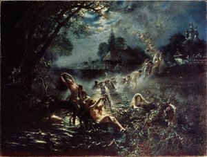 Sirenen von Konstantin Egorovich Makovsky