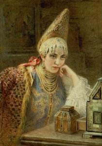 Unbekanntes Bild von Konstantin Egorovich Makovsky